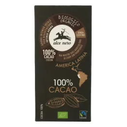 Tabliczka Gorzka 100% Kakao Bio 50 G - Alce Nero