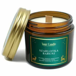 Świeca Sojowa Zapachowa Szarlotka Babuni 120 ml - Your Candle