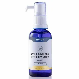 Witamina D3 + K2MK7 4000 IU 50 ml - NUION