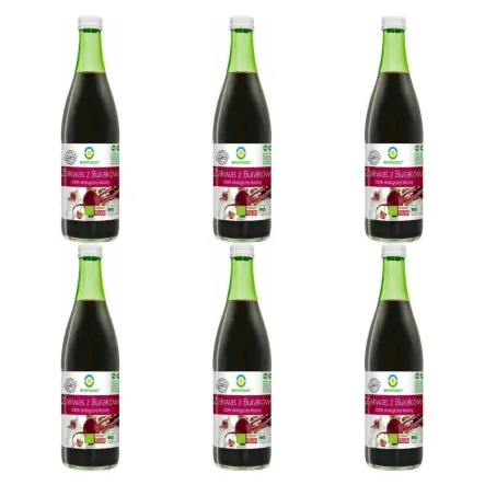 6 x Zakwas z Buraków Kiszonych Bio 500 ml - BioFood