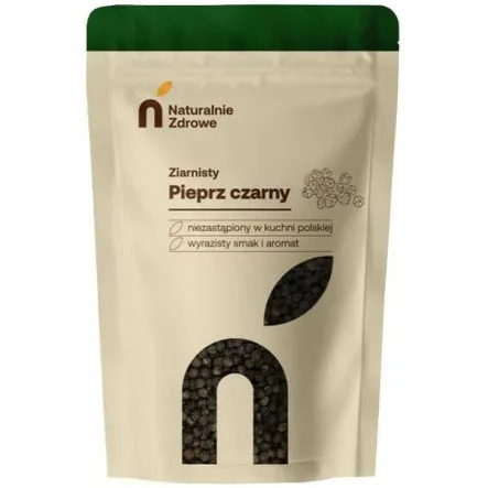 Pieprz Czarny Ziarnisty 250 g - Naturalnie Zdrowe