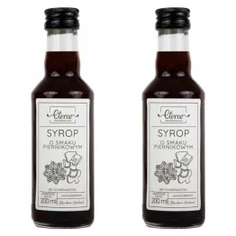 2 x Syrop o Smaku Piernikowym 200 ml - Eterno