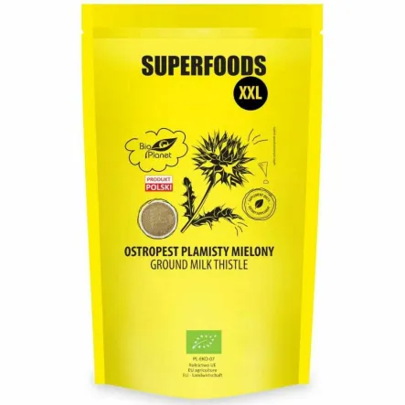Ostropest Plamisty Mielony Bio 600 g - Bio Planet