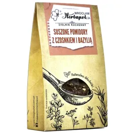 Suszone Pomidory z Czosnkiem i Bazylią 30 g - Herbapol Wrocław