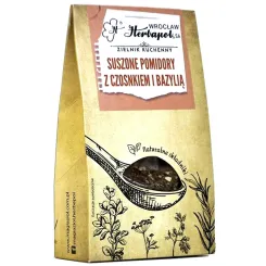 Suszone Pomidory z Czosnkiem i Bazylią 30 g - Herbapol Wrocław