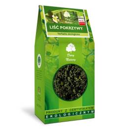 Liść Pokrzywy Herbatka Ekologiczna 100 G  Dary Natury