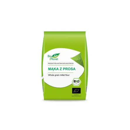 Mąka Jaglana Pełnoziarnista Bio 500 G - Bio Planet - Mąka z Prosa