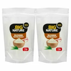 2 x Błonnik Bambusowy do Diety Ketogenicznej 1 kg - Big Nature