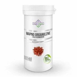 Wapno Organiczne 800 mg 60 Kapsułek - Soul Farm