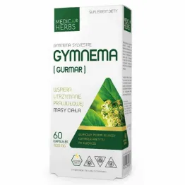 Gymnema (Gurmar) 400 mg 60 Kapsułek - Medica Herbs