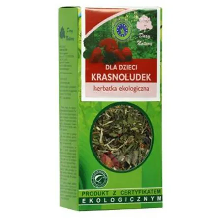Ekologiczna Herbatka Dla Dzieci Krasnoludek 50 g Dary Natury 