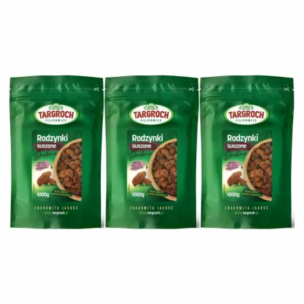 3 x Rodzynki Suszone 1 kg - Targroch