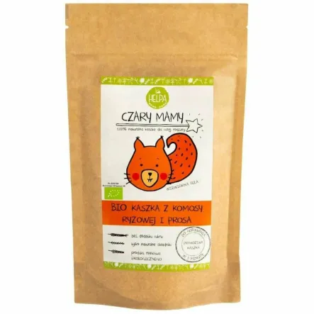 Kaszka z Komosy Ryżowej i Prosa Bez Dodatku Cukru Bio 200 g - Helpa