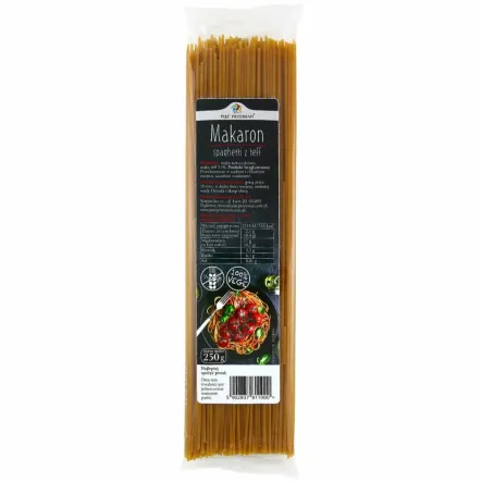 Makaron Spaghetti z Teff 250 g - Pięć Przemian