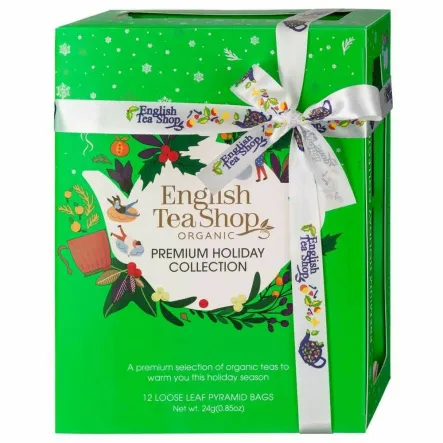 Herbata Holiday Green Prism Bio 12 sztuk (24 g) - English Tea Shop