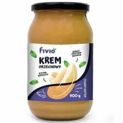 Pasta Orzechowa Smooth 900 g - Fivio