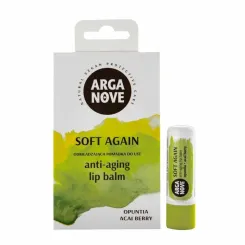 Pomadka Odmładzająca do Ust Opuncja & Jagoda Acai 4,4 g - Arganove