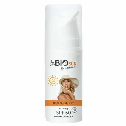 Krem Słoneczny do Twarzy z Filtrem SPF 50 50 ml - beBio