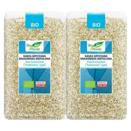 2 x Kasza Gryczana Krakowska Niepalona Bio 1 kg - Bio Planet