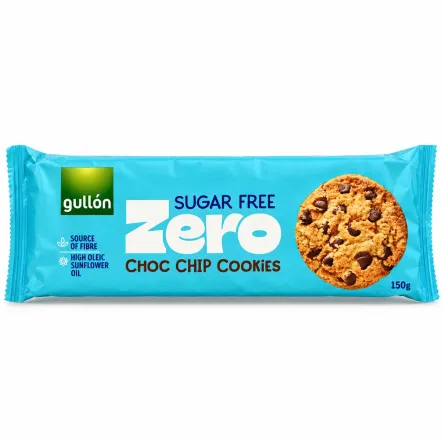 Ciastka Bez Dodatku Cukru z Kawałkami Czekolady 150 g - Gullon