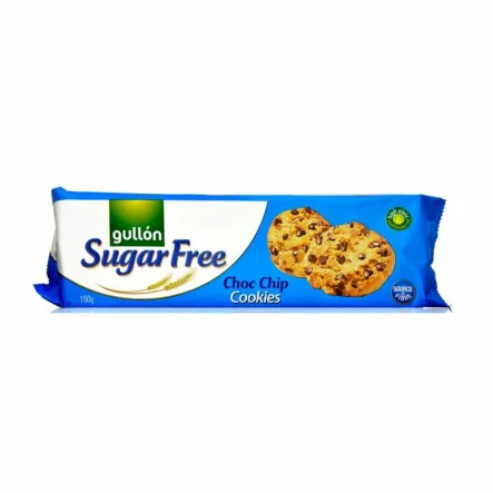 Ciastka Bez Dodatku Cukru z Kawałkami Czekolady 150 g - Gullon
