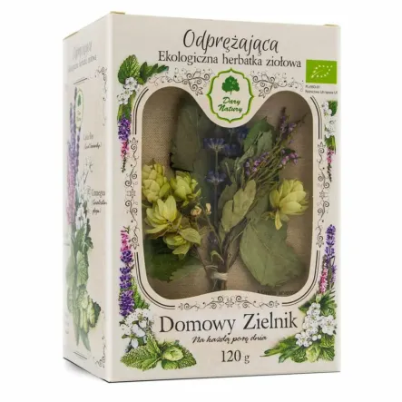 Domowy Zielnik - Herbatka Odprężająca Eko 120 g - Dary Natury