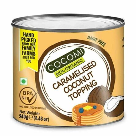 Krem Kokosowy Karmelizowany Bio 240 g Puszka - Cocomi