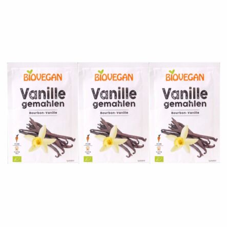 3 x Wanilia Mielona Bourbon Bio 5 g - Biovegan