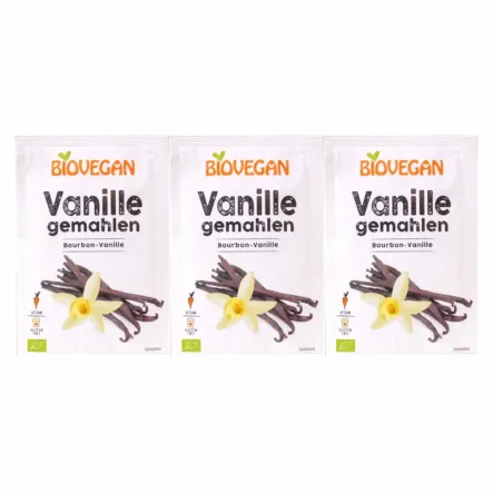 3 x Wanilia Mielona Bourbon Bio 5 g - Biovegan