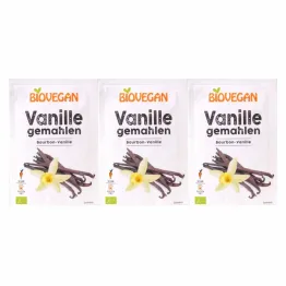 3 x Wanilia Mielona Bourbon Bio 5 g - Biovegan