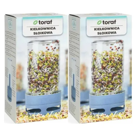 2 x Kiełkownica Słoikowa - Toraf