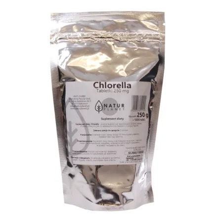 Chlorella Suplement Diety 250 g (1000 Tabletek) - Natur Planet