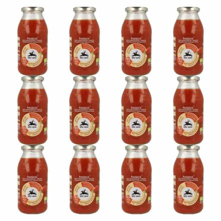 12 x Sos Pomidorowy Passata Bio 500 g - Alce Nero