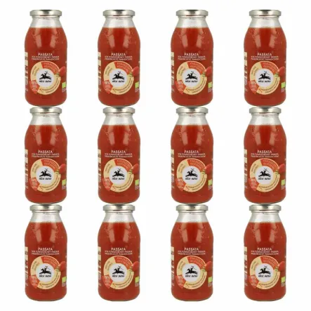 12 x Sos Pomidorowy Passata Bio 500 g - Alce Nero