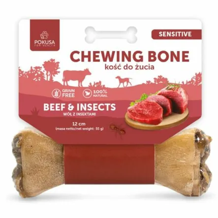 Kość do Żucia SENSITIVE 55 g (12 cm) - Pokusa