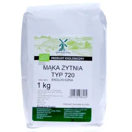 Mąka Żytnia Typ 720 EKOLOGICZNA 1 kg - Młyn Kopytowa