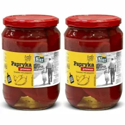 2 x Papryka Grillowana Czerwona 690 g (400 g) - Kier