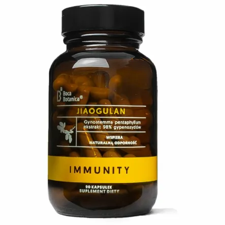Jiaogulan Gynostemma Pentaphyllum 98% 90 kapsułek - Boca Botanica