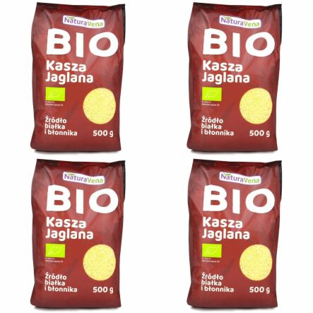 4 x Kasza Jaglana 500 g Bio