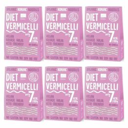6 x Makaron Konjac Vermicelli 385 g (300 g) Bio - Diet-Food