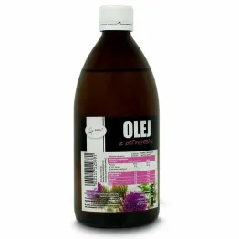Olej z Ostropestu Zimnotłoczony 500 ml - Vivio