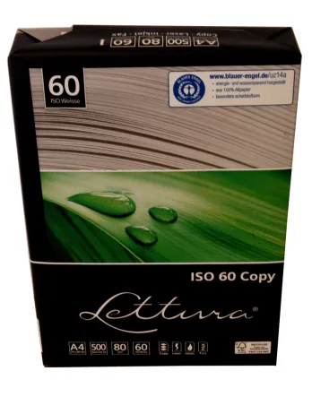 Papier Ksero A4 80g ISO60 500 Arkuszy - Lettura