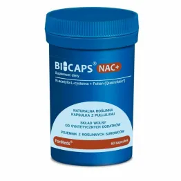 Bicaps NAC+ 60 Kapsułek - Formeds