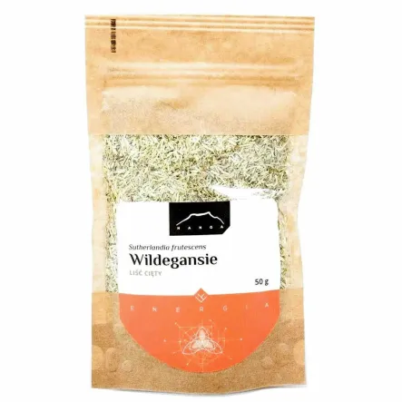Wildegansie (Sutherlandia Frutescens) Liść Cięty 50 g - Nanga