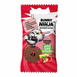 Przekąska Owocowa o Smaku Jabłko - Banan - Truskawka 15 g - Bunny Ninja