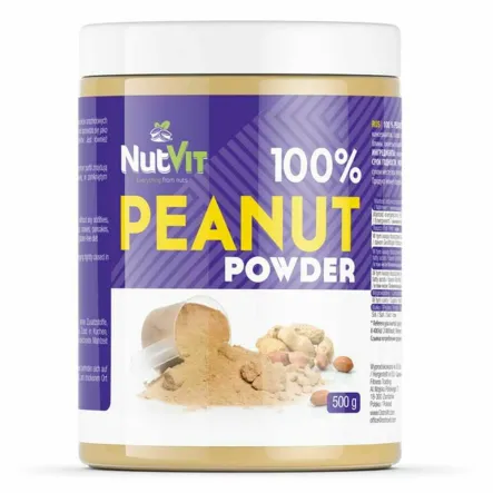 Peanut Powder - Mąka z Orzechów Arachidowych 500 g - NutVit 