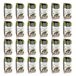 24 x Chipsy Nori Oliwa z Oliwek 4,5 g - Sen Soy