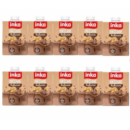 10 x Napój Owsiany z Kakao 500 ml - Inka