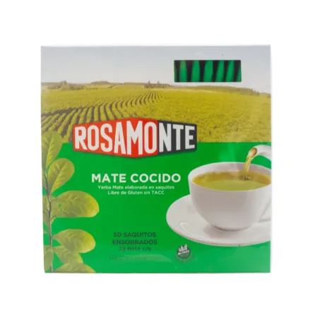 Rosamonte w Saszetkach 150 g (50 x 3 g) - Rosamonte