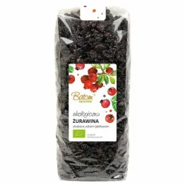 Żurawina Słodzona Sokiem Jabłkowym BIO 1 kg - BATOM